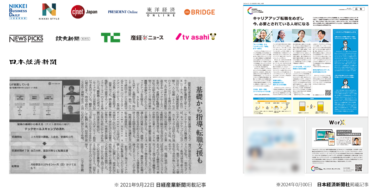 WorX(ワークス)掲載実績